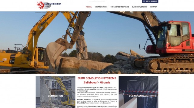 Quelle entreprise pour le désamiantage et la démolition de bâtiment en Gironde ? - Euro Démolition Systems