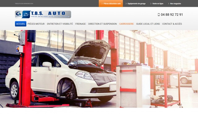 Acheter des pièces détachées auto dans les Alpes-Maritimes - TBS