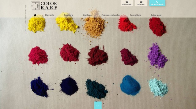 Vente de peintures écologiques sans plomb à Bordeaux - Color Rare