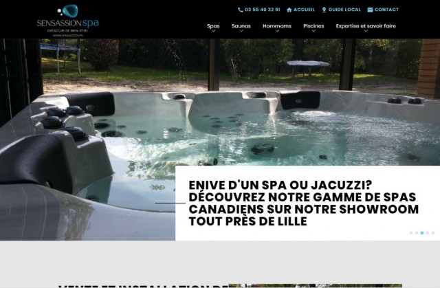 Où acheter un spa canadien à Lille ? - Sensassion