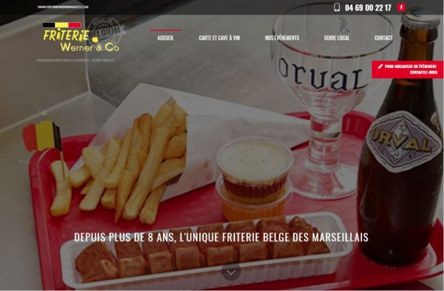 Où manger de bonnes frites belges à Marseille ? - Friterie Werner & Co 