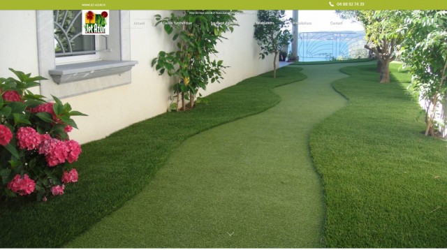 Quel prix pour la pose de gazon synthétique dans mon jardin à Sainte-Maxime ? - Jet Azur