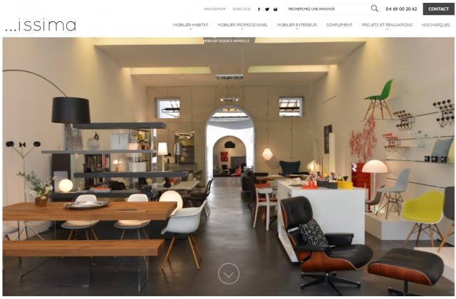 Où acheter du mobilier design pour magasin à Marseille ? - Issima