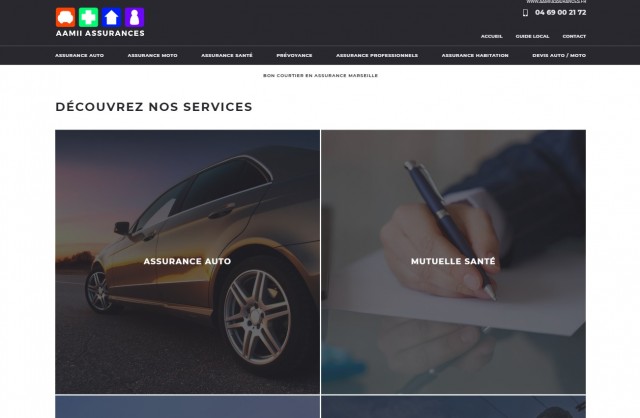 Trouver une assurance auto pour malussé à Marseille ? AAMII Assurances