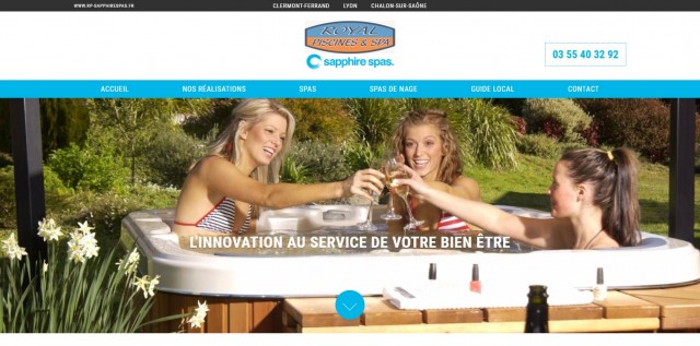Royal Piscine vente & pose de spa de nage haut de gamme Chalon-sur-Saone