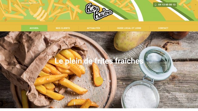 Fournisseur de frites fraîches à destination des professionnels en région Paca et Occitanie 