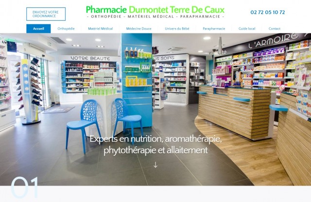 Où louer ou acheter du matériel médical à Goderville ? - Pharmacie Dumontet Terre de Caux