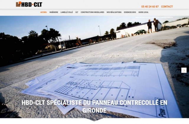 Vente en gros de panneaux CLT à Bordeaux - HBD-CLT