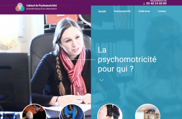 Quel cabinet de psychomotricien pour un traitement à Bruges ? - Amandine Rauzy
