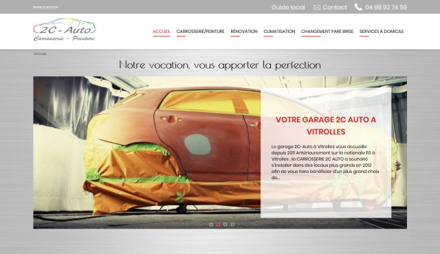 Comment débosseler un véhicule à Vitrolles ? - 2C Auto