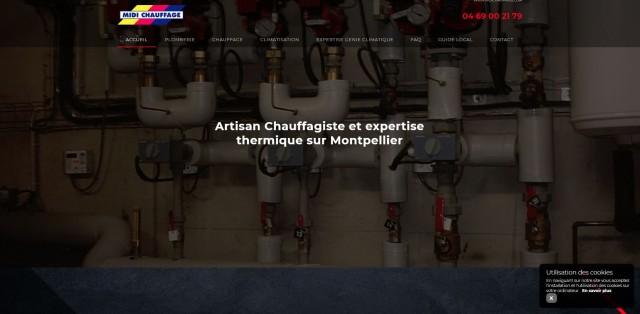 Plombier chauffagiste et climatisation sur Montpellier - Midi Chauffage