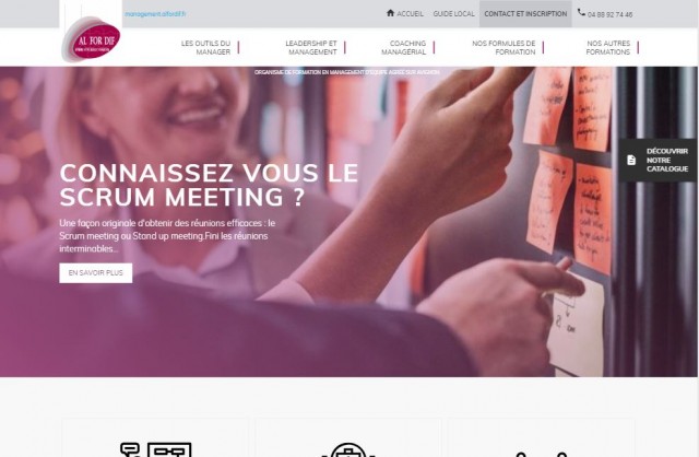 Choisir une formation professionnelle en management à Avignon - Alfordif