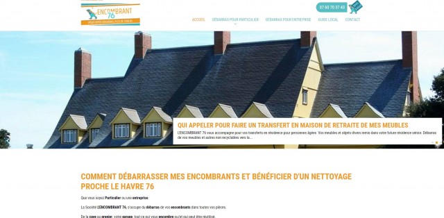 Entreprise de débarras à Fécamp - L'Encombrant 76