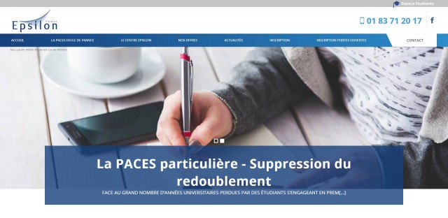 Préparation privée au concours Paces à Paris - Centre Epsilon