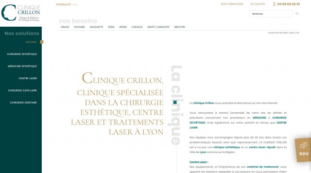 Quel centre laser pour une épilation définitive sur Lyon ? - Clinique Crillon