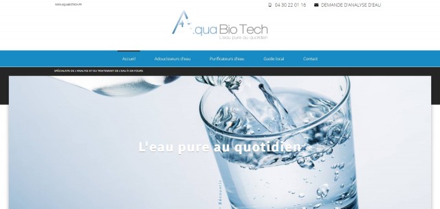 Diagnostic gratuit pour l'analyse de la qualité de l'eau à Six-Fours - Aqua Bio Tech