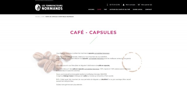 Comment acheter des capsules compatibles nespresso en ligne ? Les Torréfacteurs Normands