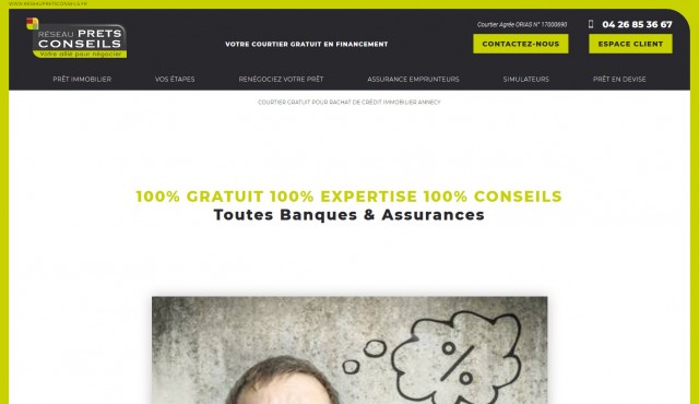Comment racheter son crédit à un meilleur taux à Annecy ? - Réseau Prêts Conseils