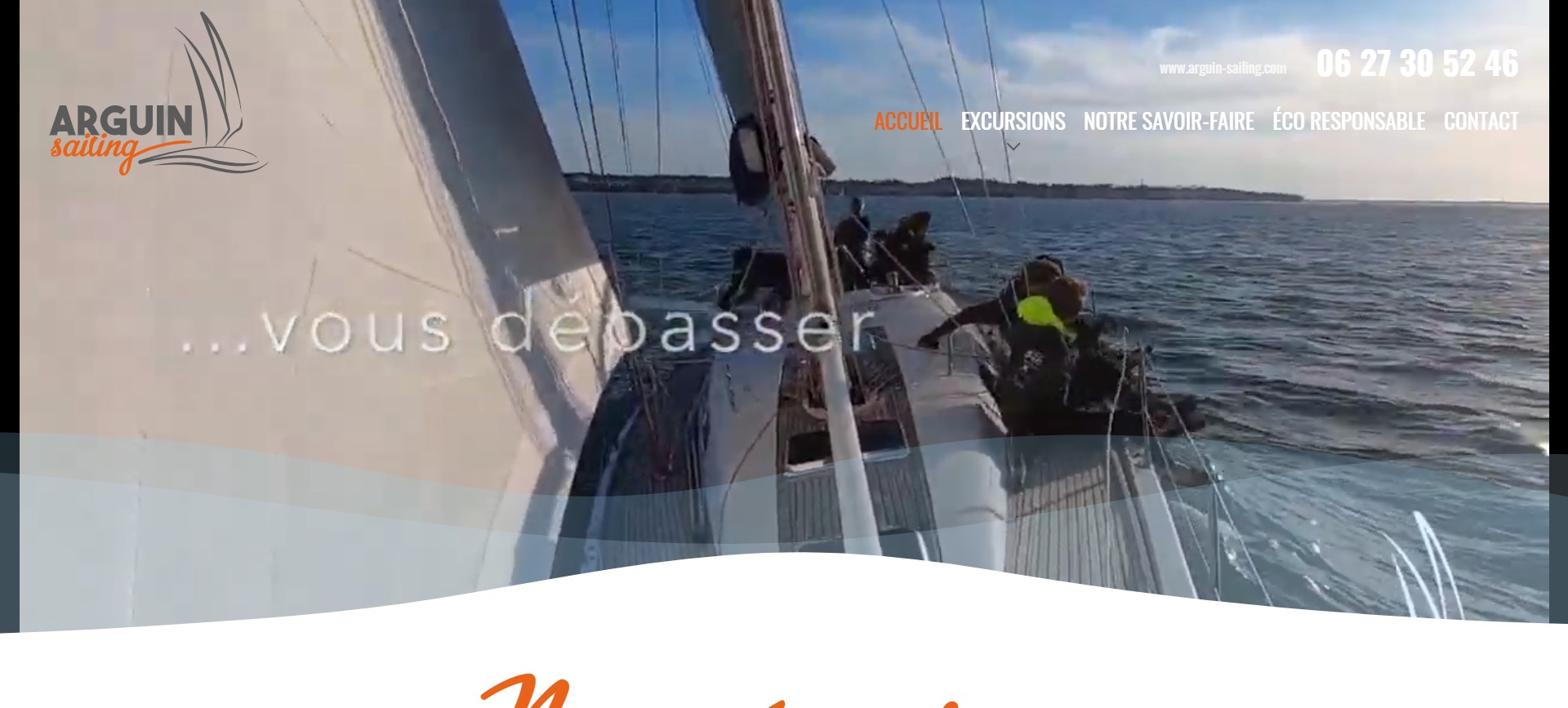 Arguin sailing à La Teste-de-Buch, location de bateau à voile et cours de navigation à la voile