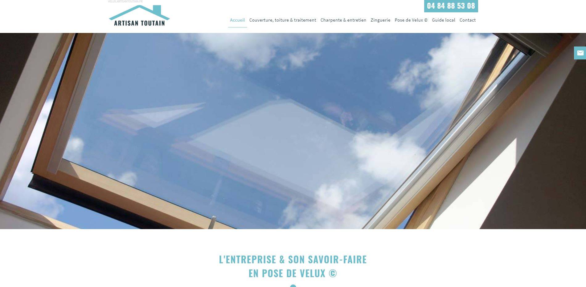 Quel artisan pour la pose d'une fenêtre de toit Velux© dans le Var ? - Artisan Toutain