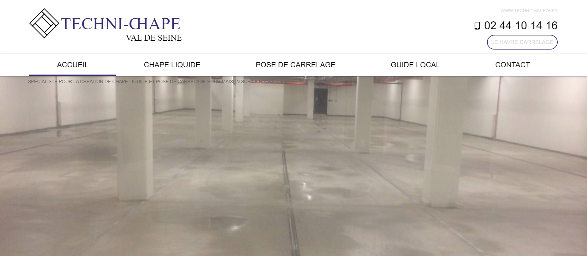 Où trouver un artisan pour la pose de carrelage sur une chape fluide près du Havre (76) ?