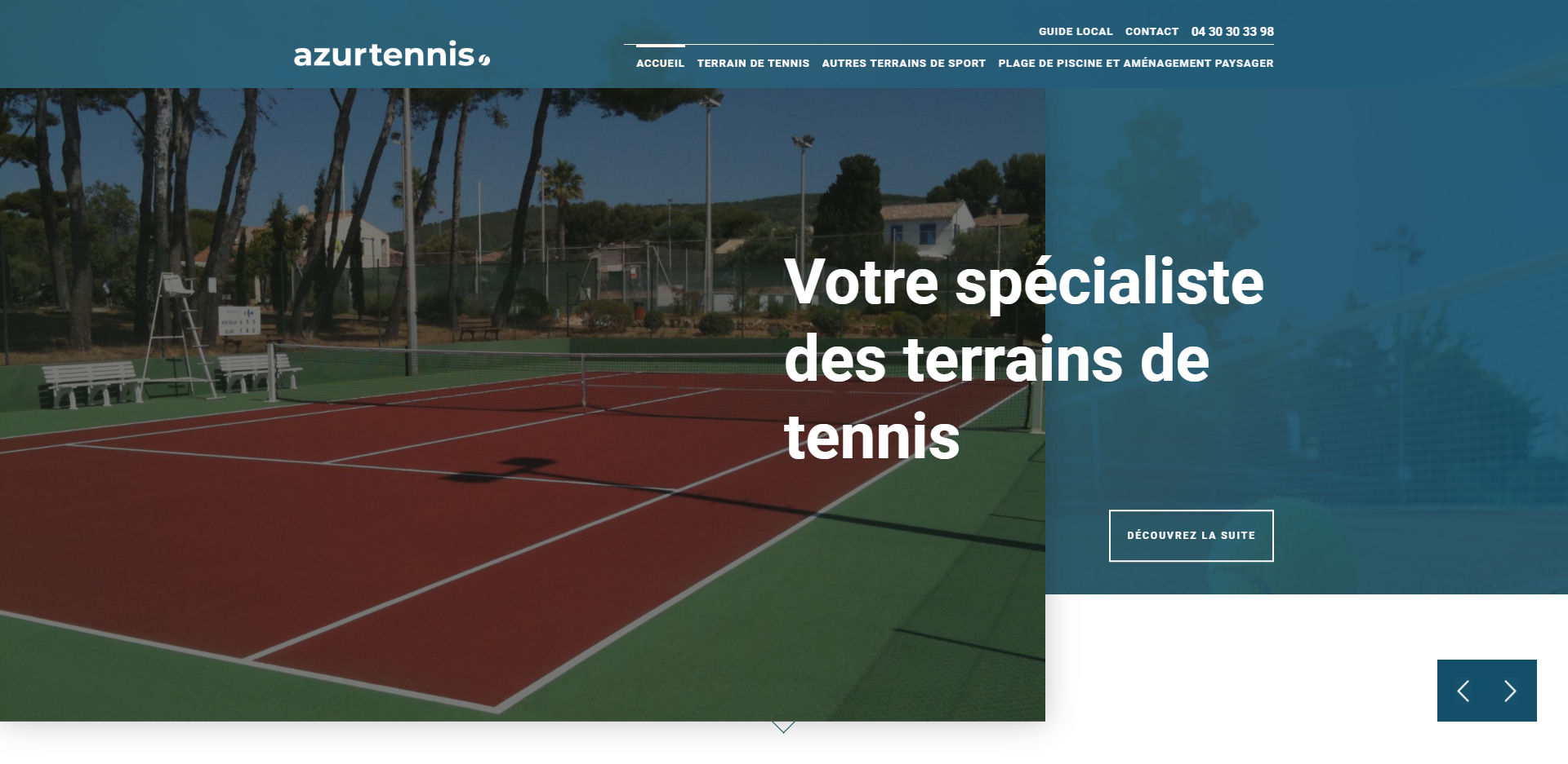 Vous souhaitez créer un terrain de tennis en béton poreux à Bandol ? - Azur Tennis 