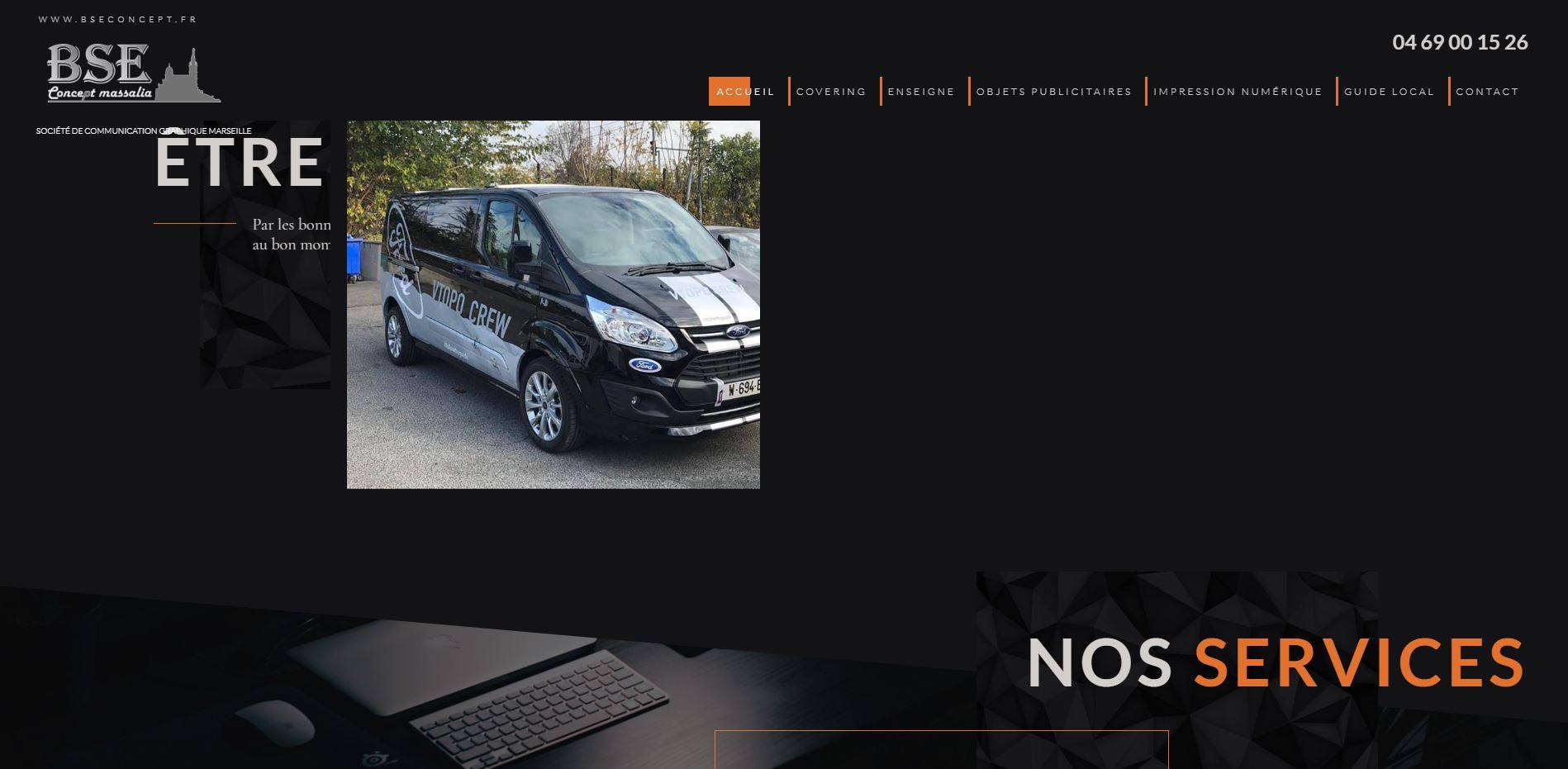 Spécialiste du car wrapping à Marseille - BSE Concept Massalia