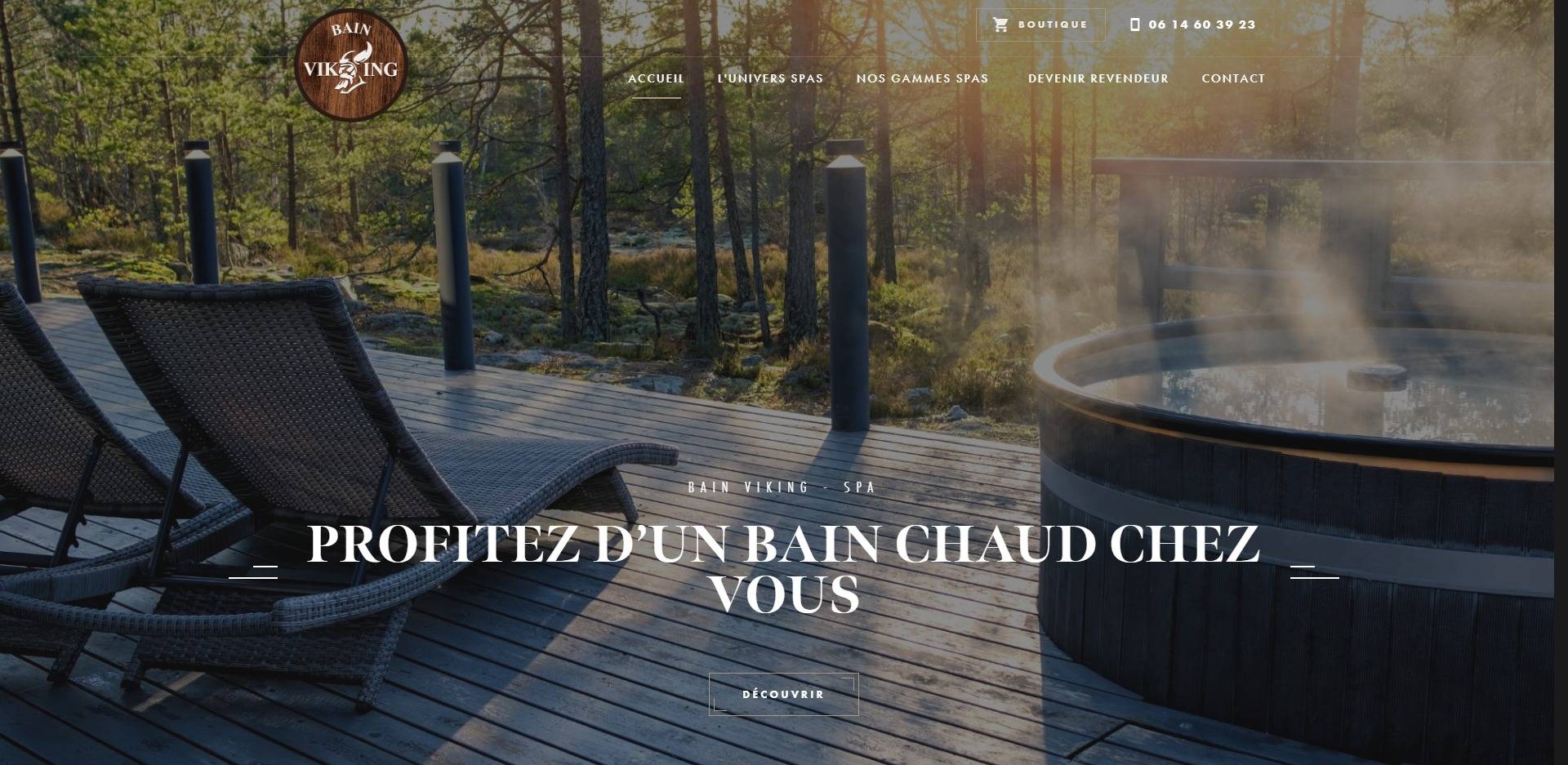 Trouver un vendeur de bains nordiques et spas en bois à Biarrtiz et toute la France