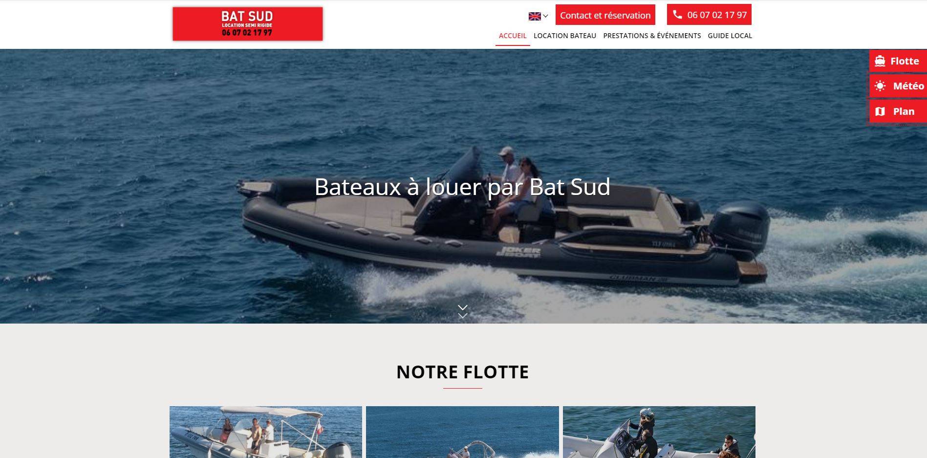 Location bateau semi rigide Hyères