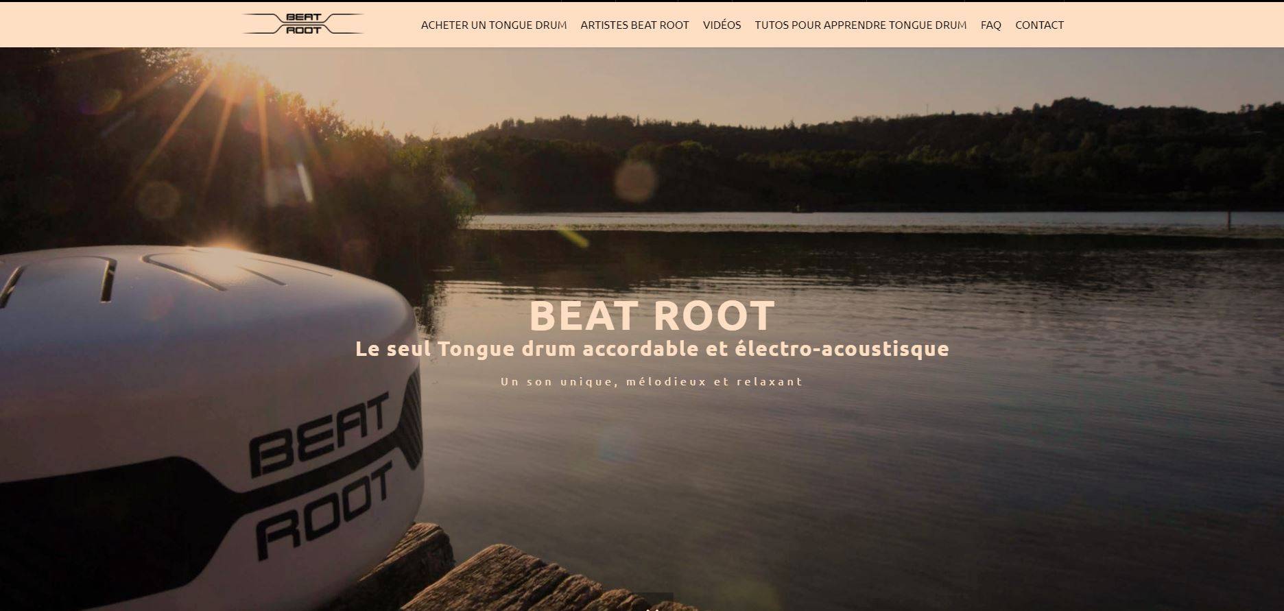 BeatRoot : votre vendeur de tongue drum