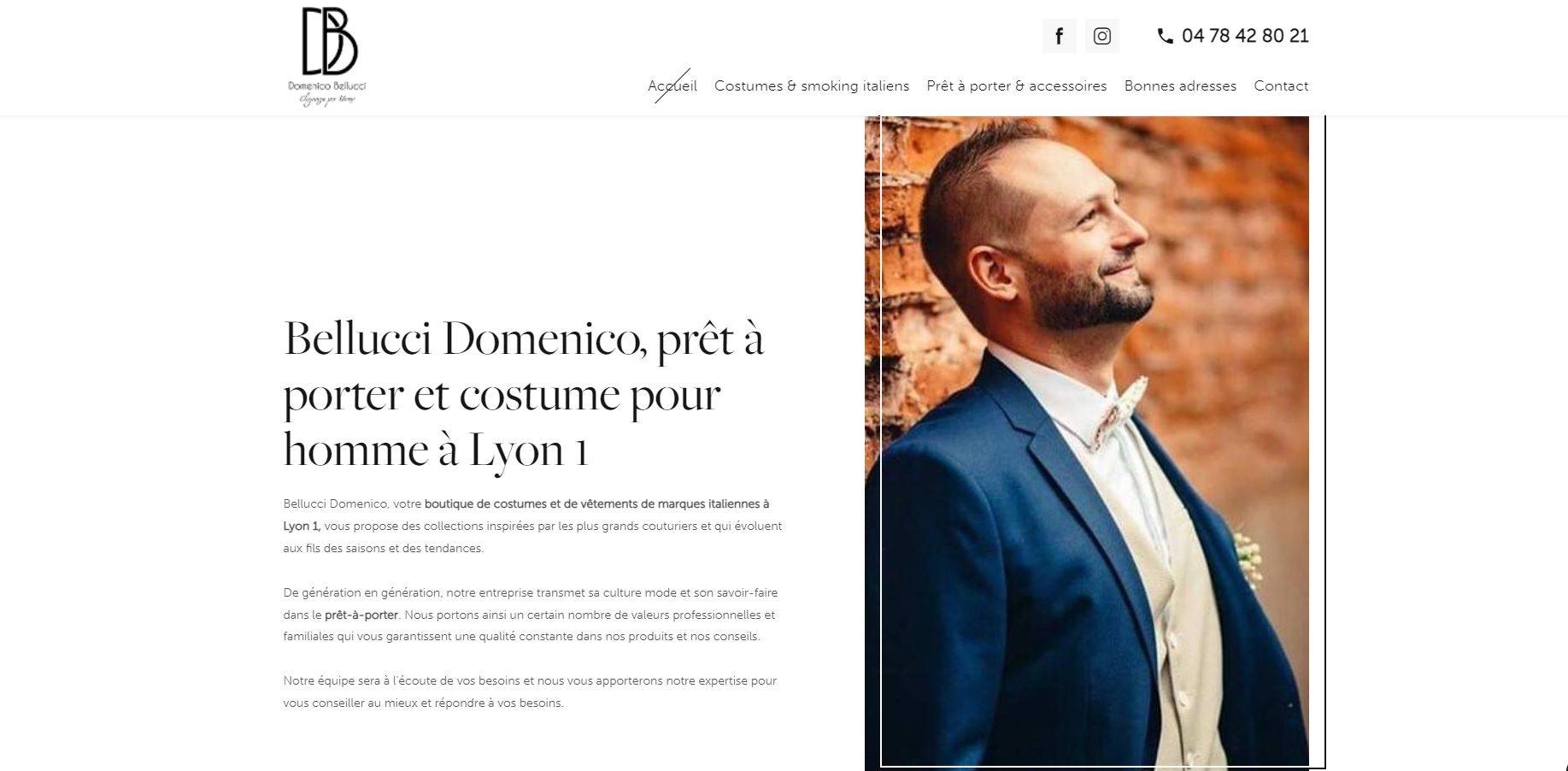 Magasin de vêtements pour homme à Lyon