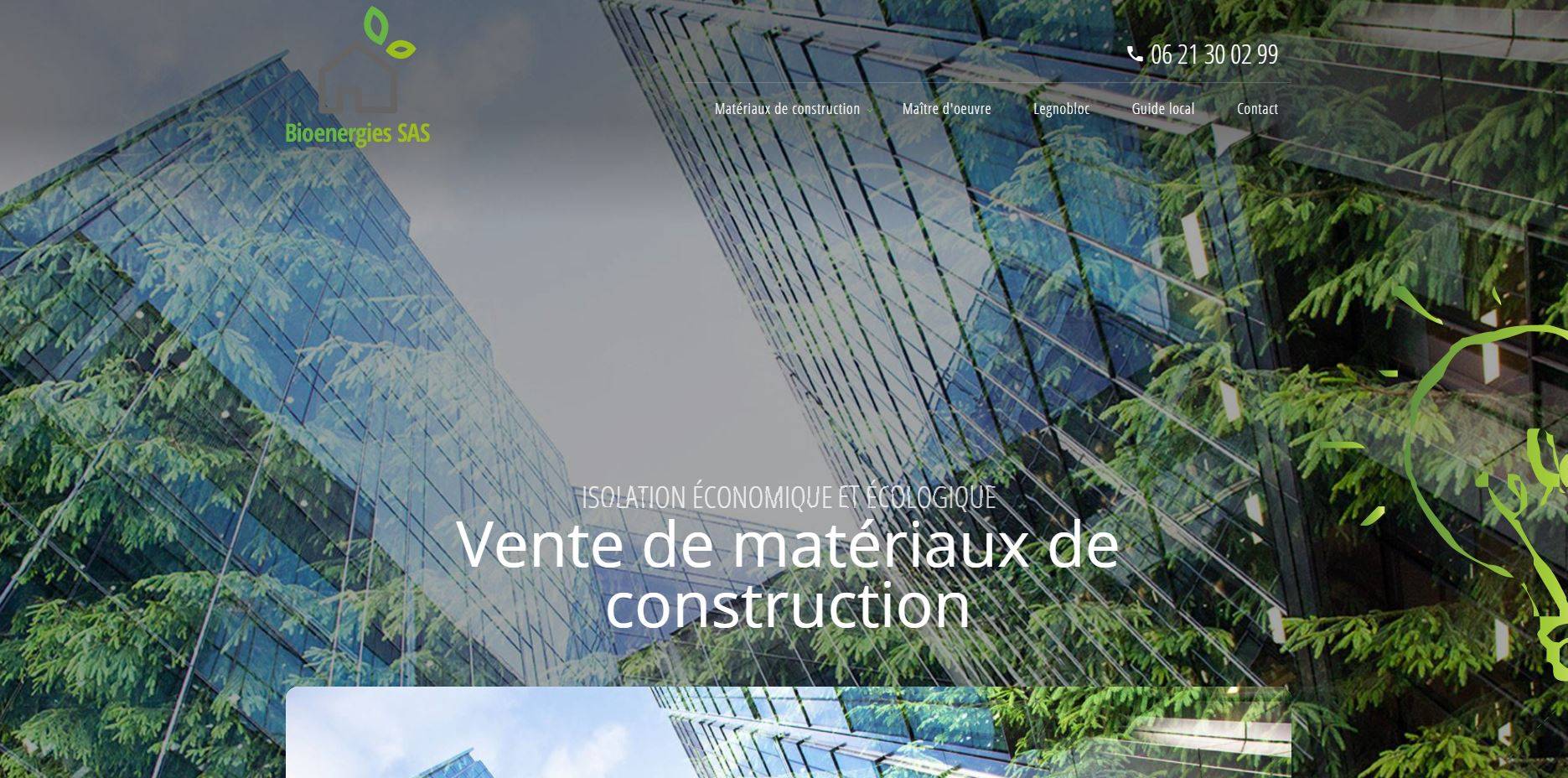 Vente de matériaux de construction 