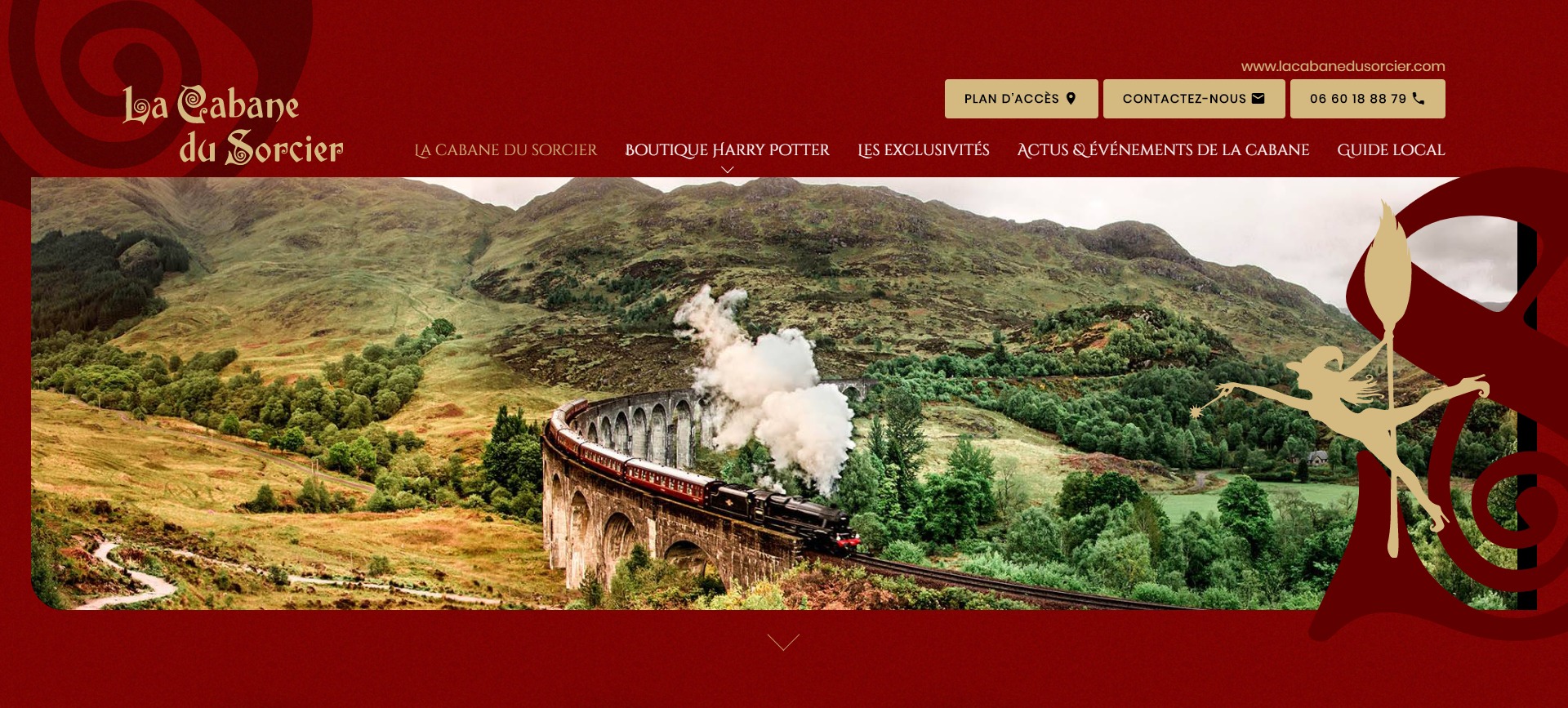 Boutique Harry Potter à La Crau - La Cabane du Sorcier à La Crau dans le Var