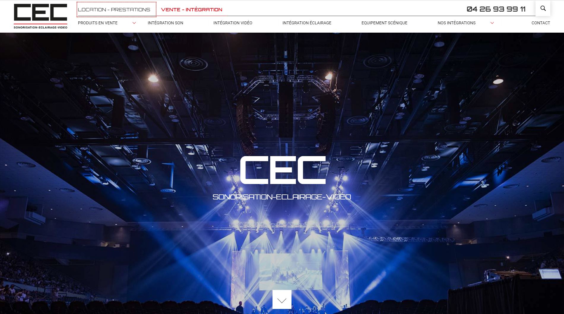 Prestataire technique pour solution audio, vidéo et éclairage à Lyon - CEC