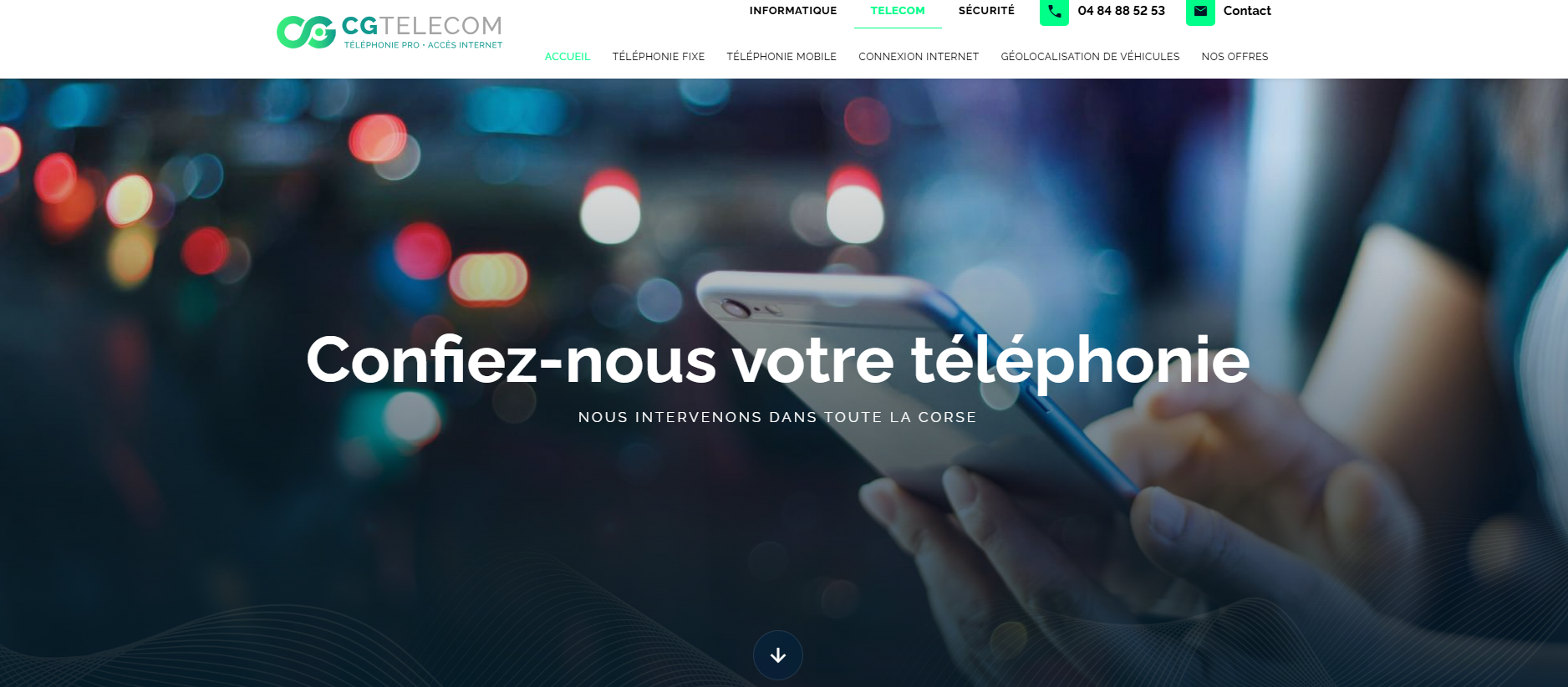Solutions de téléphonie et sécurité sur-mesure en Corse – CG TELECOM