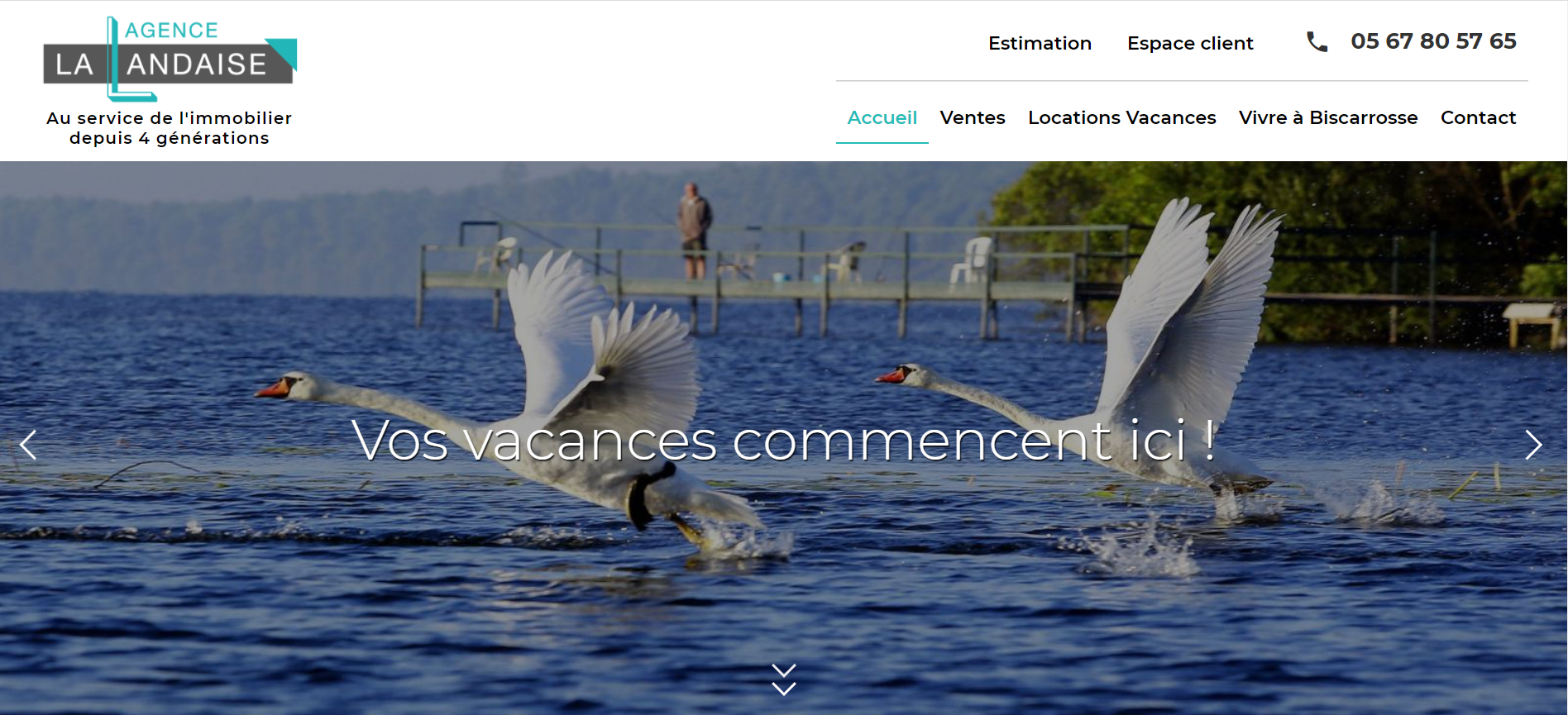 Quelle agence immobilière choisir pour l'achat d'une villa à Biscarosse ? Agence La Landaise