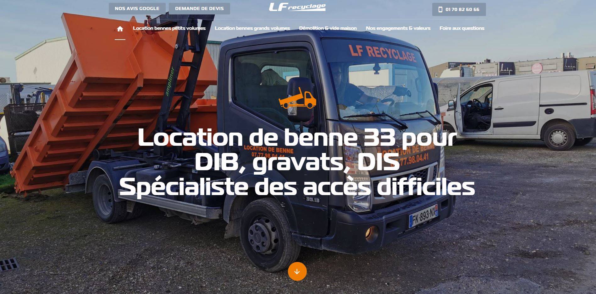 Louer une benne pour un chantier de rénovation maison proche de Bordeaux