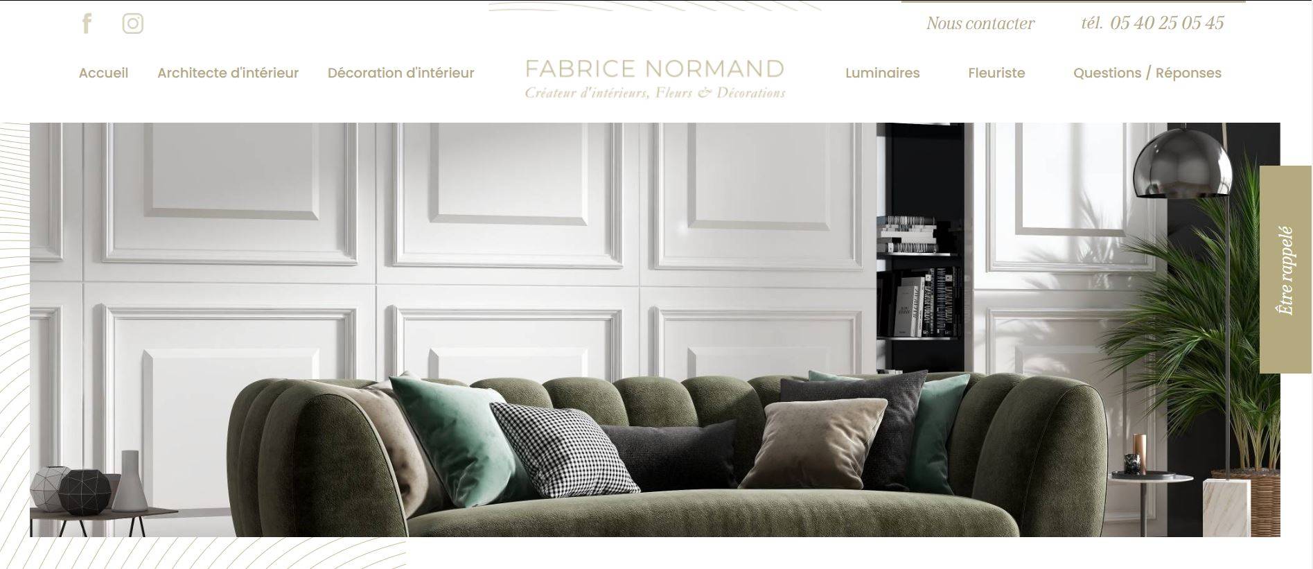 Magasin de décoration de luxe à Bordeaux et Arcachon - Fabrice Normand