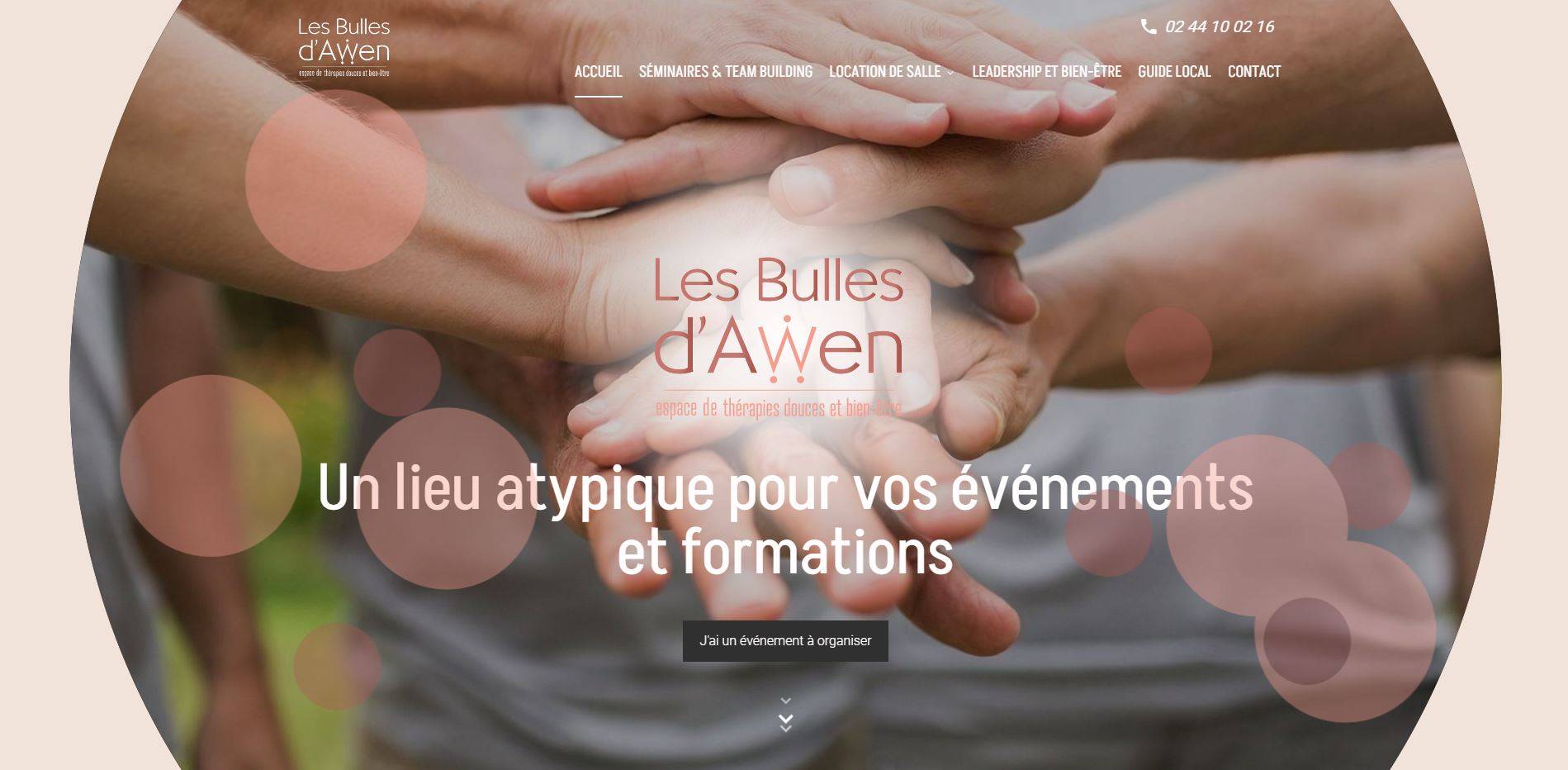 Lieu pour organiser un séminaire d'entreprise sur Le Havre - Les Bulles d'Awen 