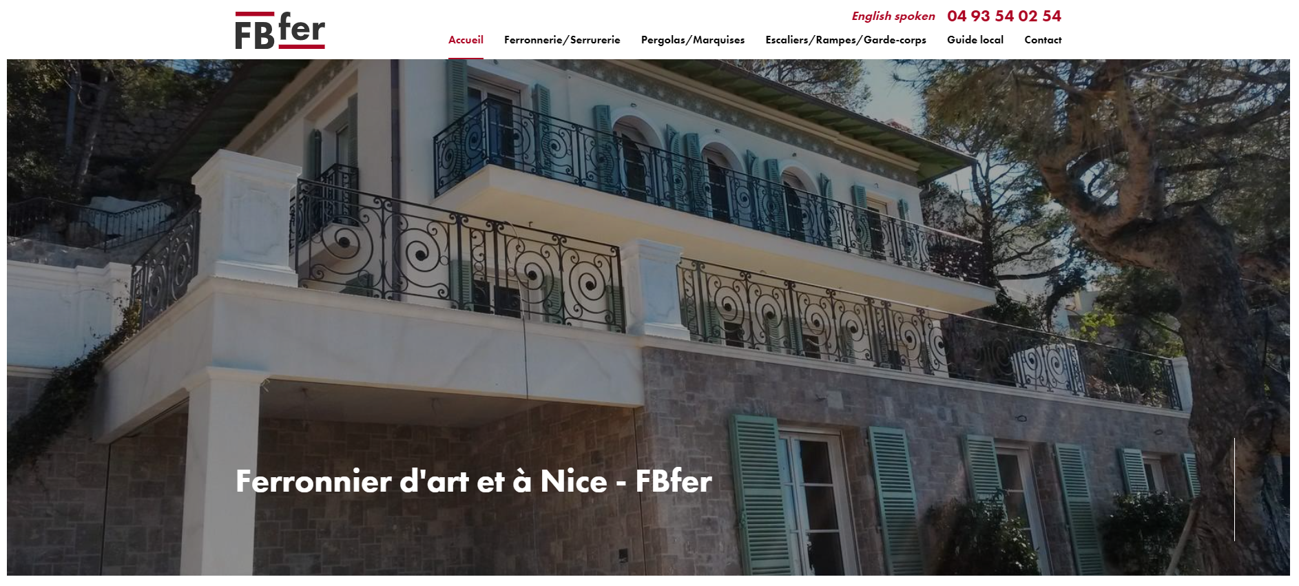 Où faire fabriquer sa pergola en fer forger par un professionnel reconnu à Nice ?