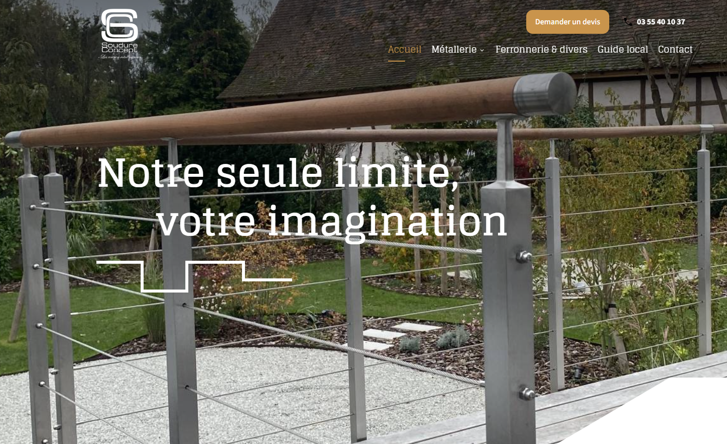 Soudure Concept, entreprise de métallerie à Sessenheim