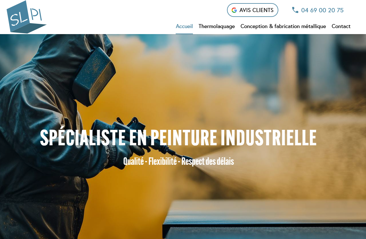 SLPI, spécialiste en peinture industrielle à Mornant
