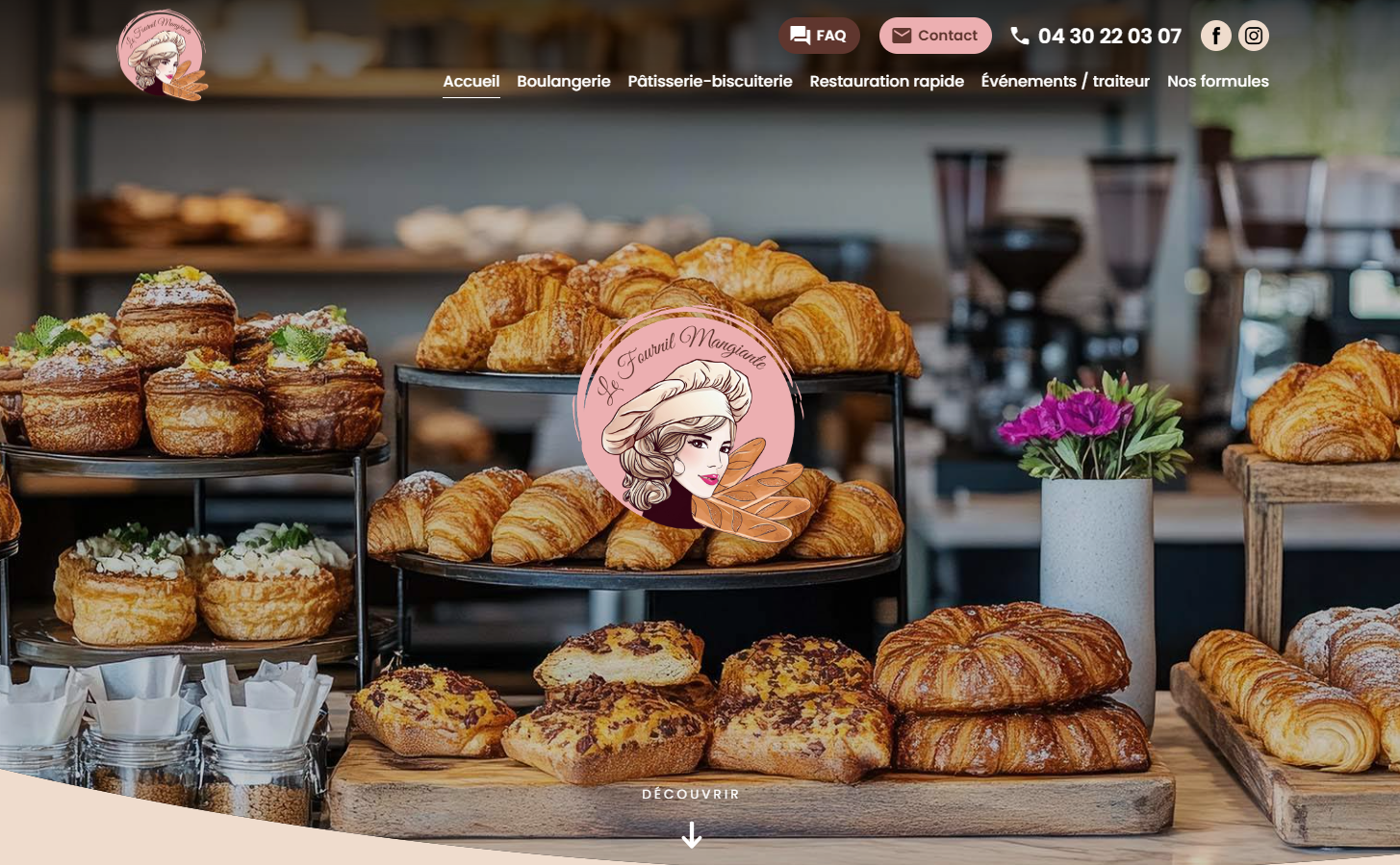 Le Fournil Mangiante, artisan boulanger-pâtissier à Sénas