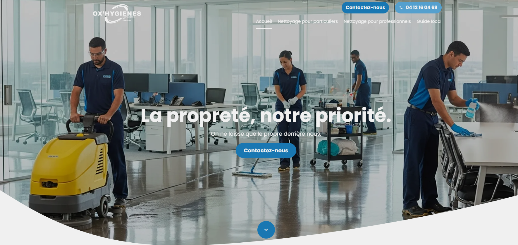 Entreprise de nettoyage et remise en état sur mesure à Sète : Ox'Hygiènes