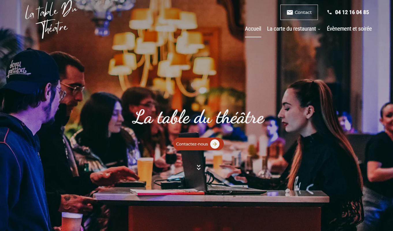 restaurant à Sète : La table du théâtre