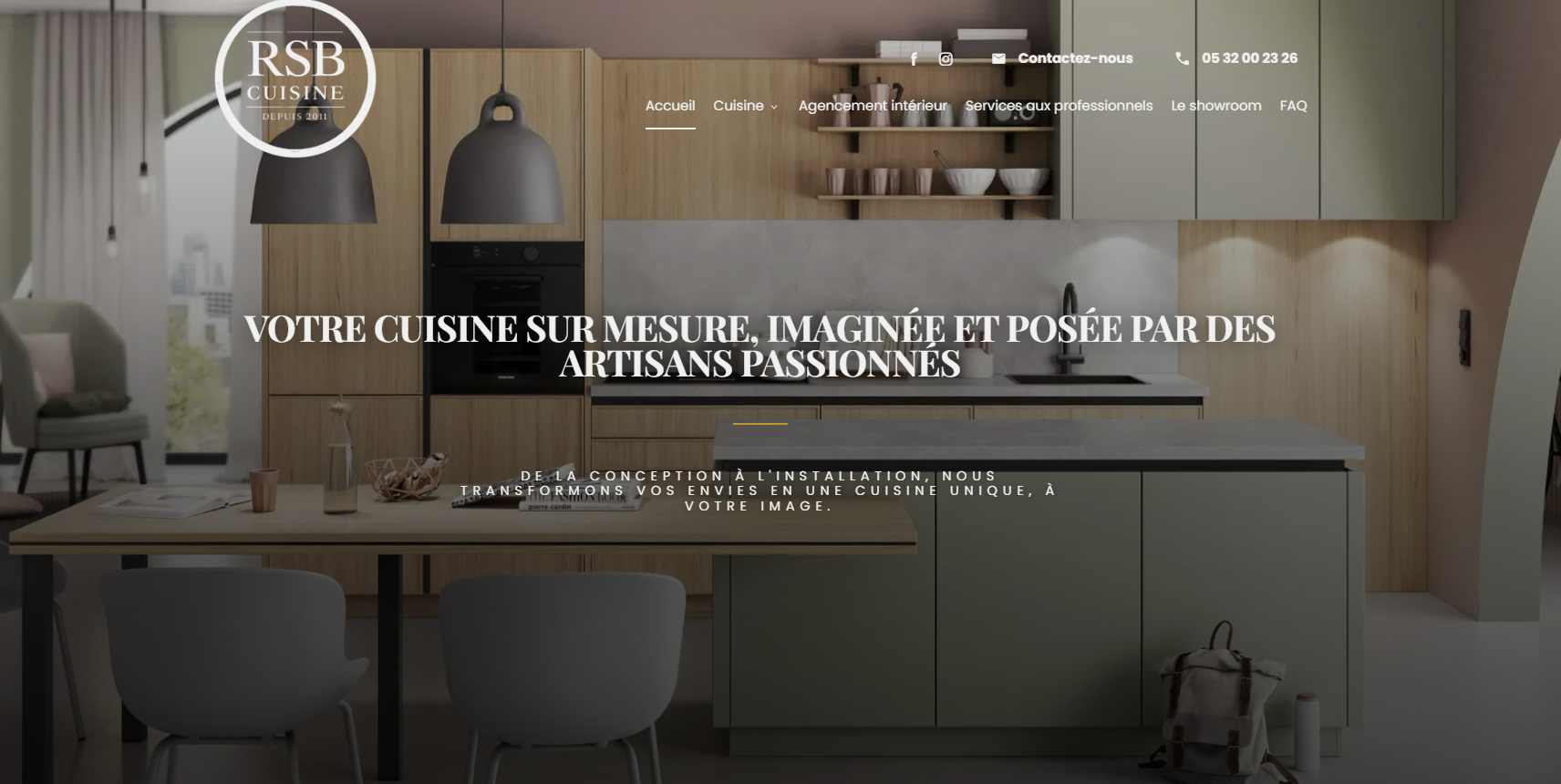 cuisine sur mesure à Toulouse