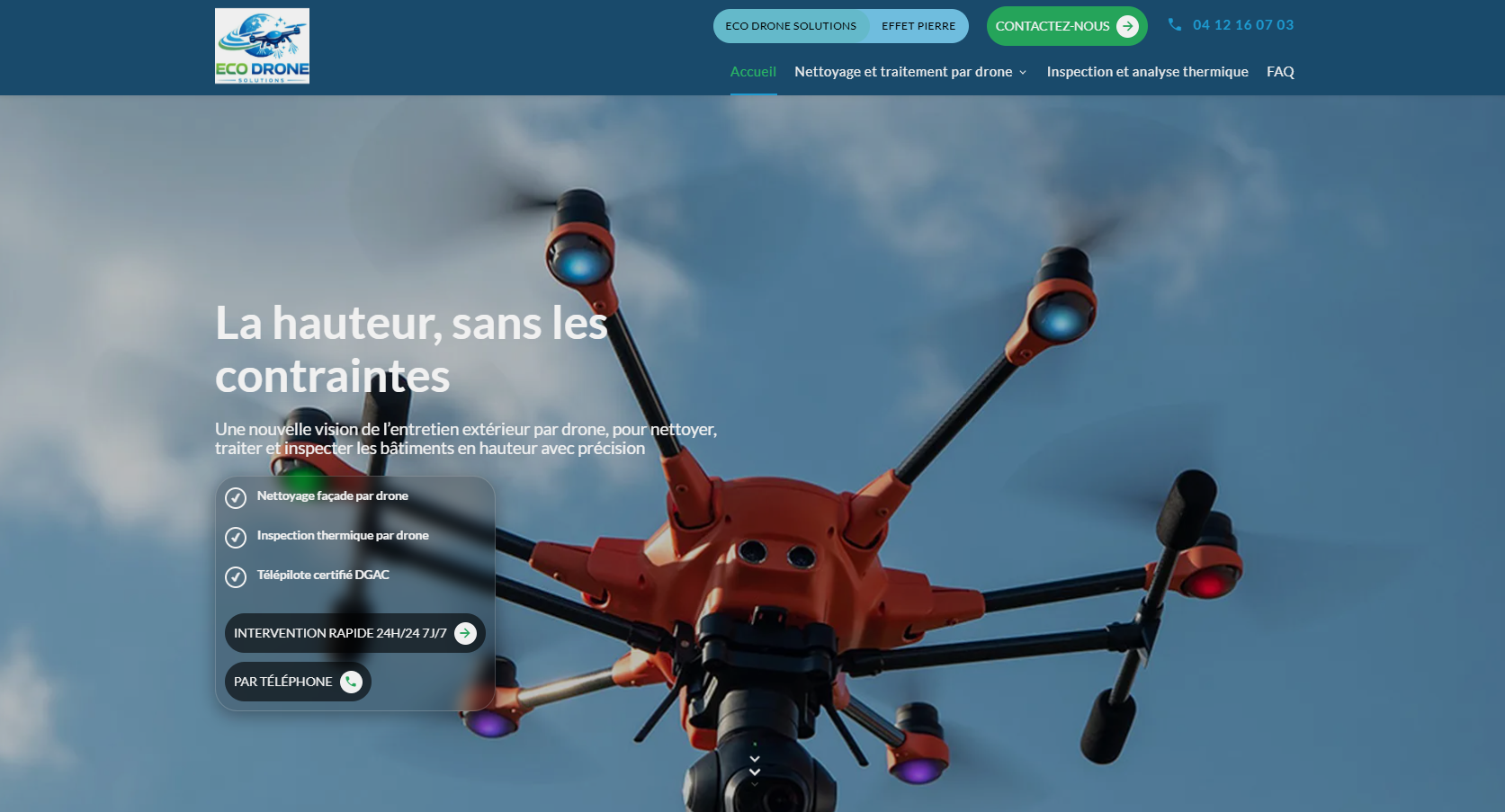 nettoyage de bâtiments grande hauteur à Montpellier