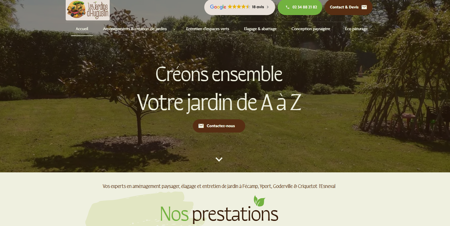 entreprise de paysagisme à Fécamp