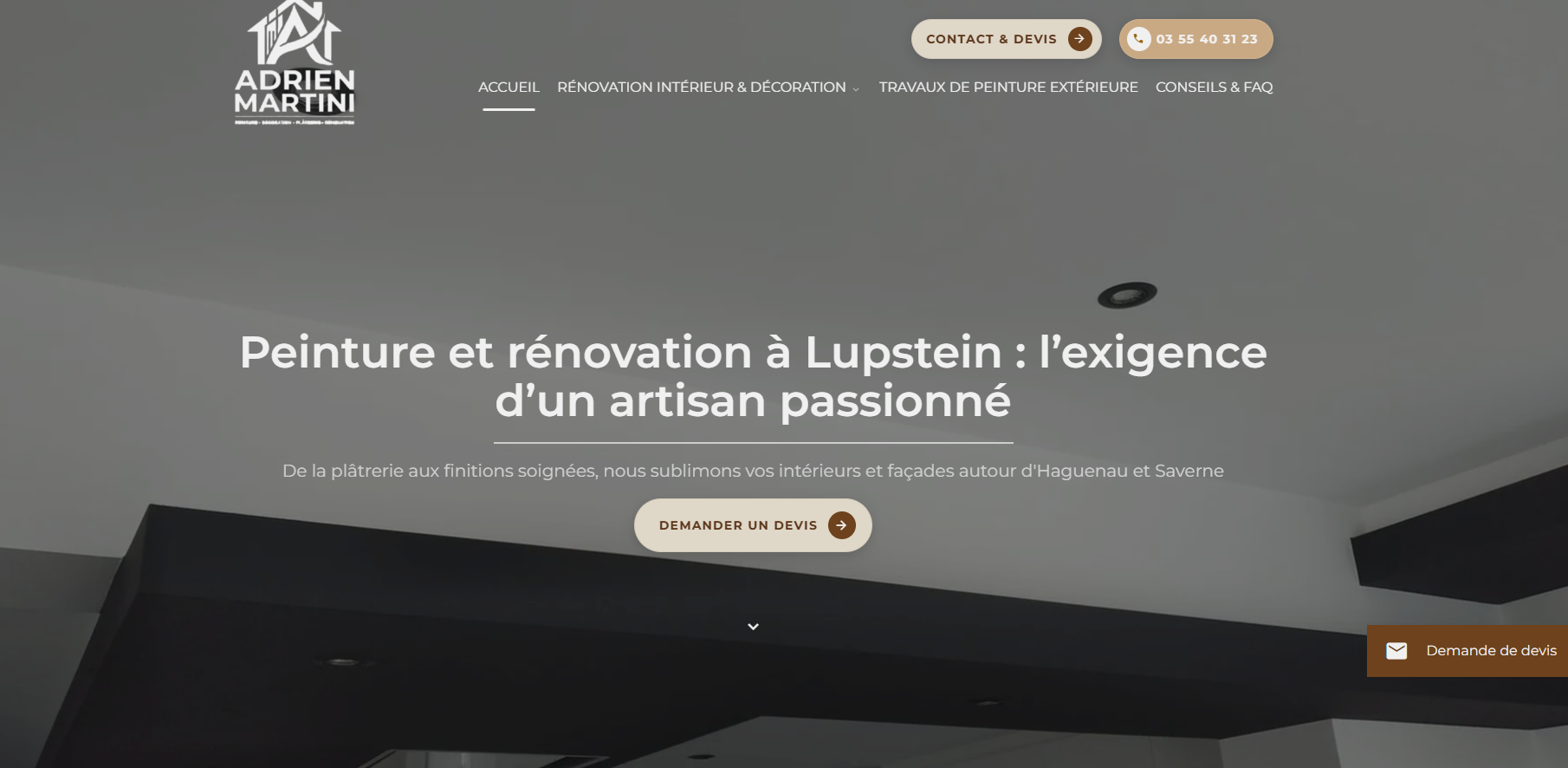 entreprise pour travaux de rénovation à Saverne