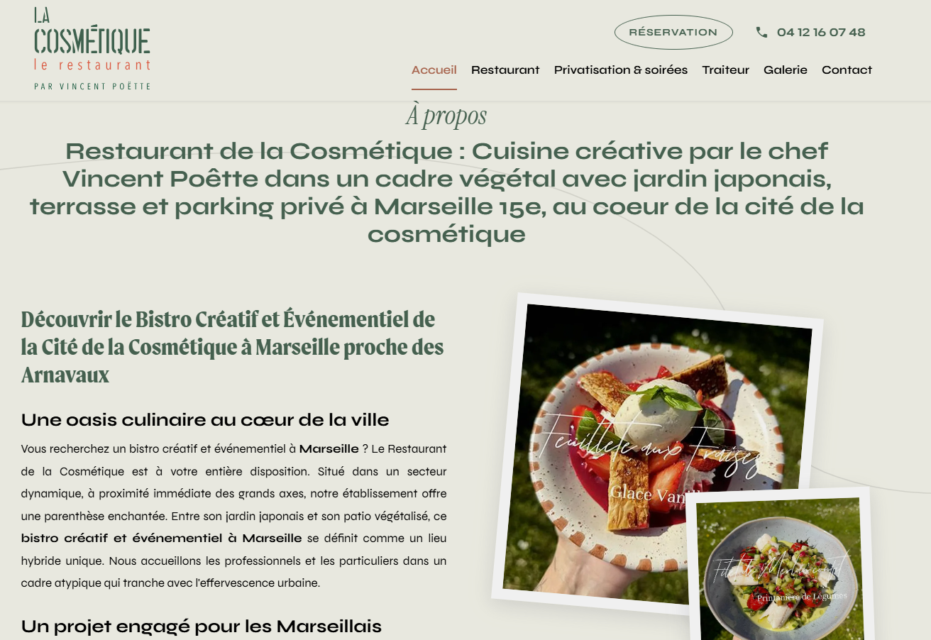 restaurant pour soirée d'entreprise à Marseille